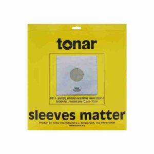 TONAR Plastipap 5311/LP Record Inner Sleeves (25 τεμ.)