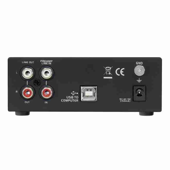 DYNAVOX UPR-2.0 USB Phono Preamp Black - Image 4