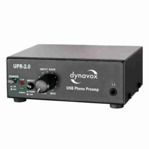 DYNAVOX UPR-2.0 USB Phono Preamp Black