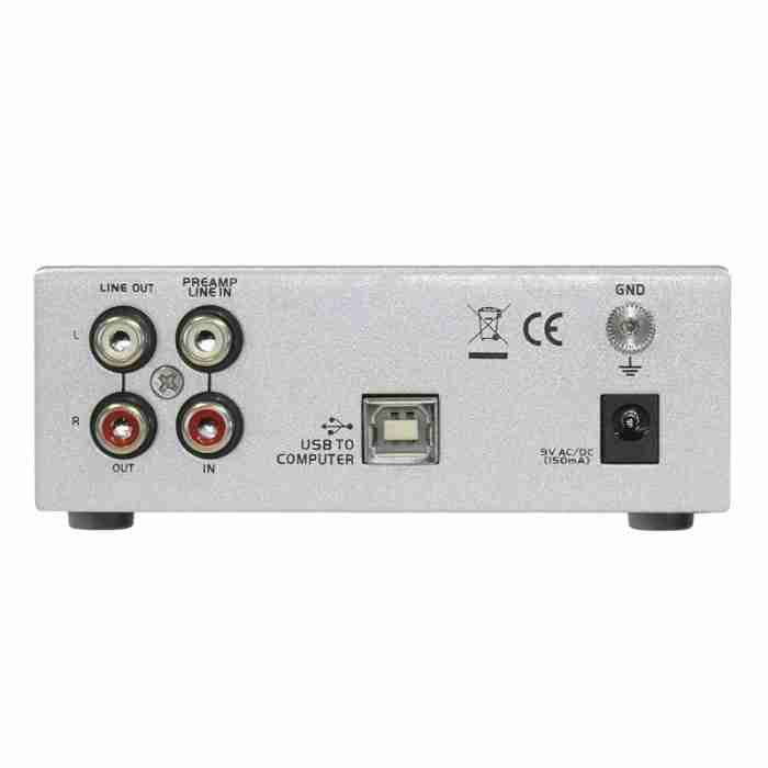 DYNAVOX UPR-2.0 USB Phono Preamp Silver - Image 2