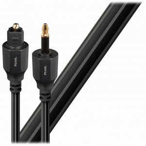 AUDIOQUEST Pearl Optical Cable Full-Size to 3.5mm 0.75m