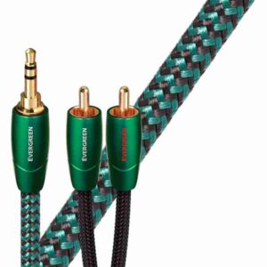 AUDIOQUEST Evergreen Interconnect Cable 3.5mm to RCA 0.6m