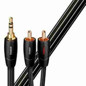 AUDIOQUEST Tower Interconnect Cable RCA to 3.5mm 0.6m