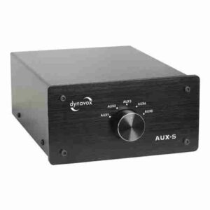 DYNAVOX AUX-S Input Extension / Switch (Black)