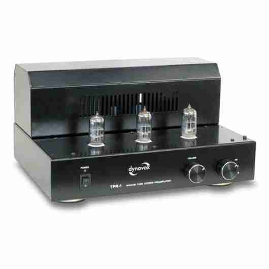 DYNAVOX TPR-1 Tube Preamplifier (Black) - Image 2