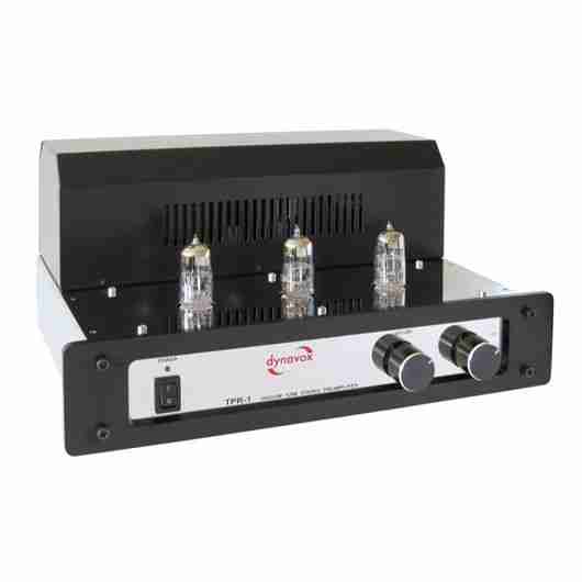 DYNAVOX TPR-1 Tube Preamplifier (Chrome) - Image 2