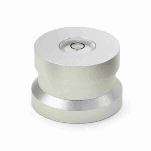 Dynavox Single Puck ASP3 with Spirit Level (Silver)