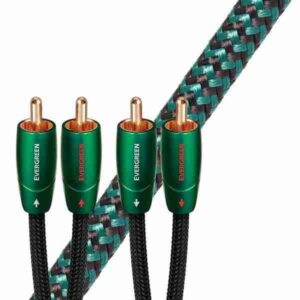 AUDIOQUEST Evergreen Interconnect Cable RCA to RCA 0.6m