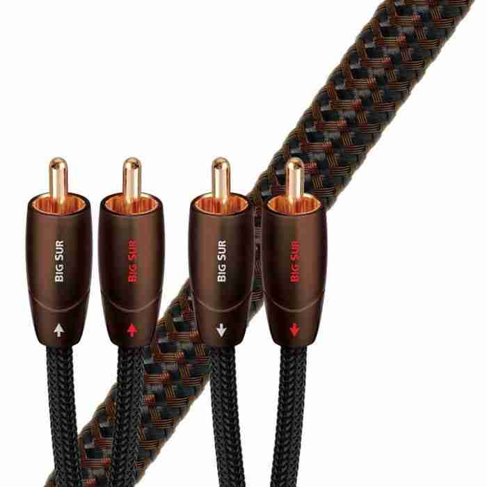 AUDIOQUEST Big Sur Interconnect Cable RCA to RCA 1.0m