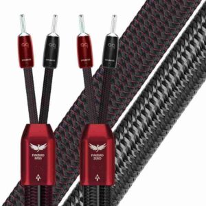 AUDIOQUEST FireBird ZERO + FireBird BASS Bi-Wire Speaker Cable 3.0m