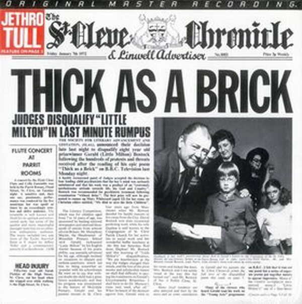 Jethro Tull – Thick As A Brick Limited Edition (Black LP)