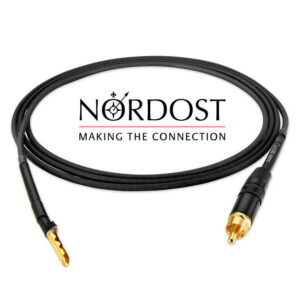 NORDOST Premium Q-Kore Ground Wire (RCA To Banana)